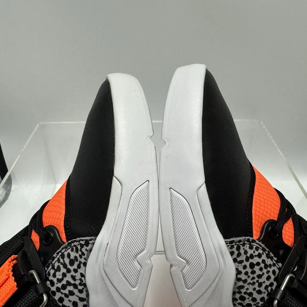 Nike Air Force 270 Safari Black Hyper Crimson Orange AH6772-004 Men's size 9